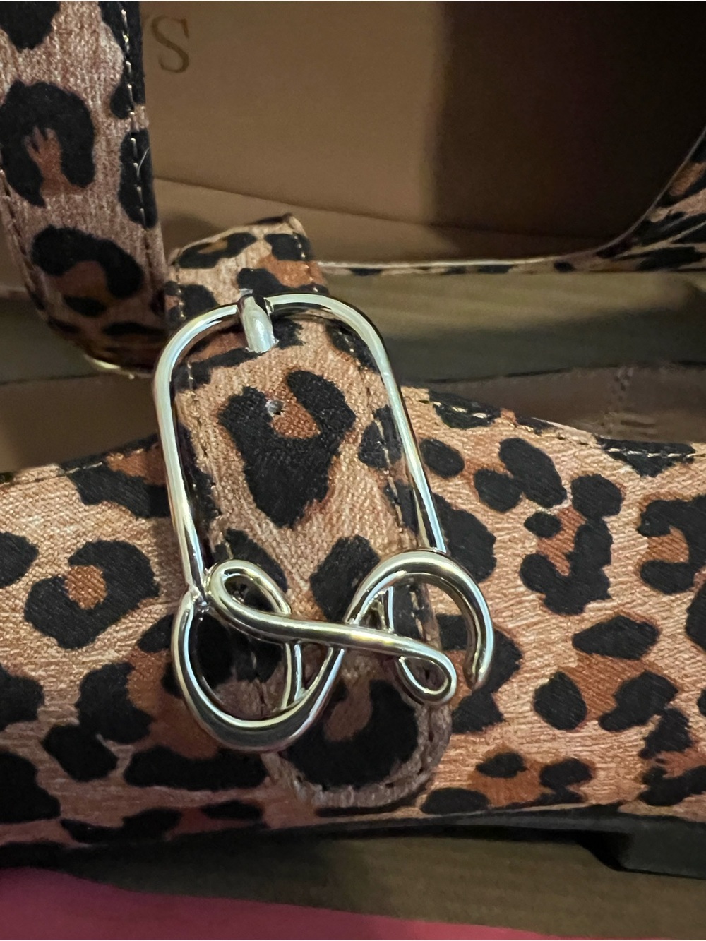 Sam and Libby Leopard Print Fredi Mary Jane Flats - Size 9.5 - Picture 8 of 10